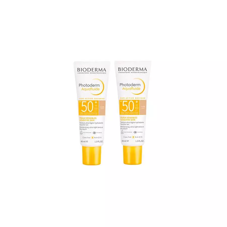 Bioderma Photoderm Max Spf50+ Aquafluid Tinted Duo Offer