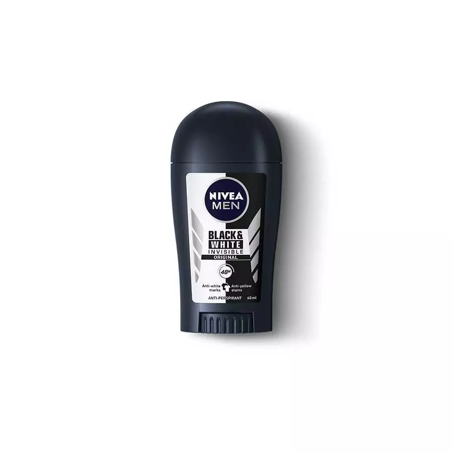 Nivea Men Invisible Black And White Stick Deodorant 40Ml