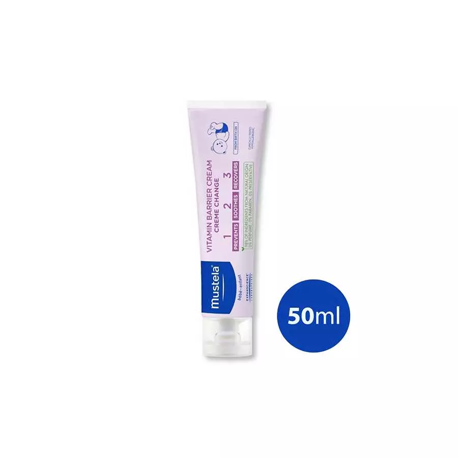 Mustela Vitamin Barrier Cream 50Ml