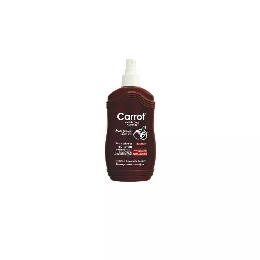Carrot Coconut Sun Tanning Oil 200ML