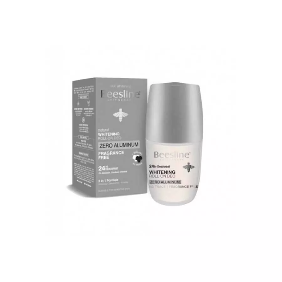 Beesline Whitening Deodorant 24 Hr Zero Aluminum 50Ml