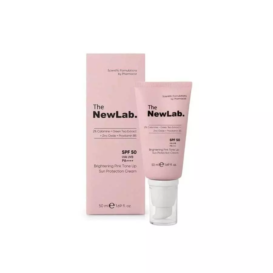 The NewLab Brightening Pink Tone Up Sun Cream Spf50, 50Ml