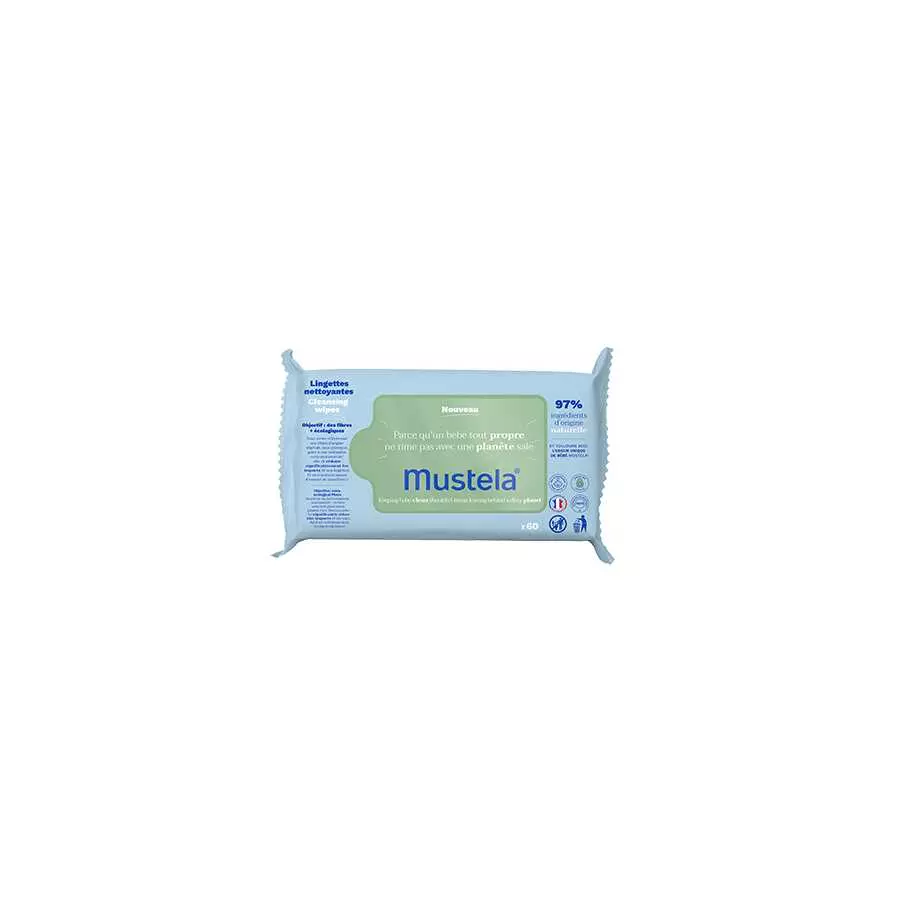 Mustela Cleansing Wipes 70 Tissue