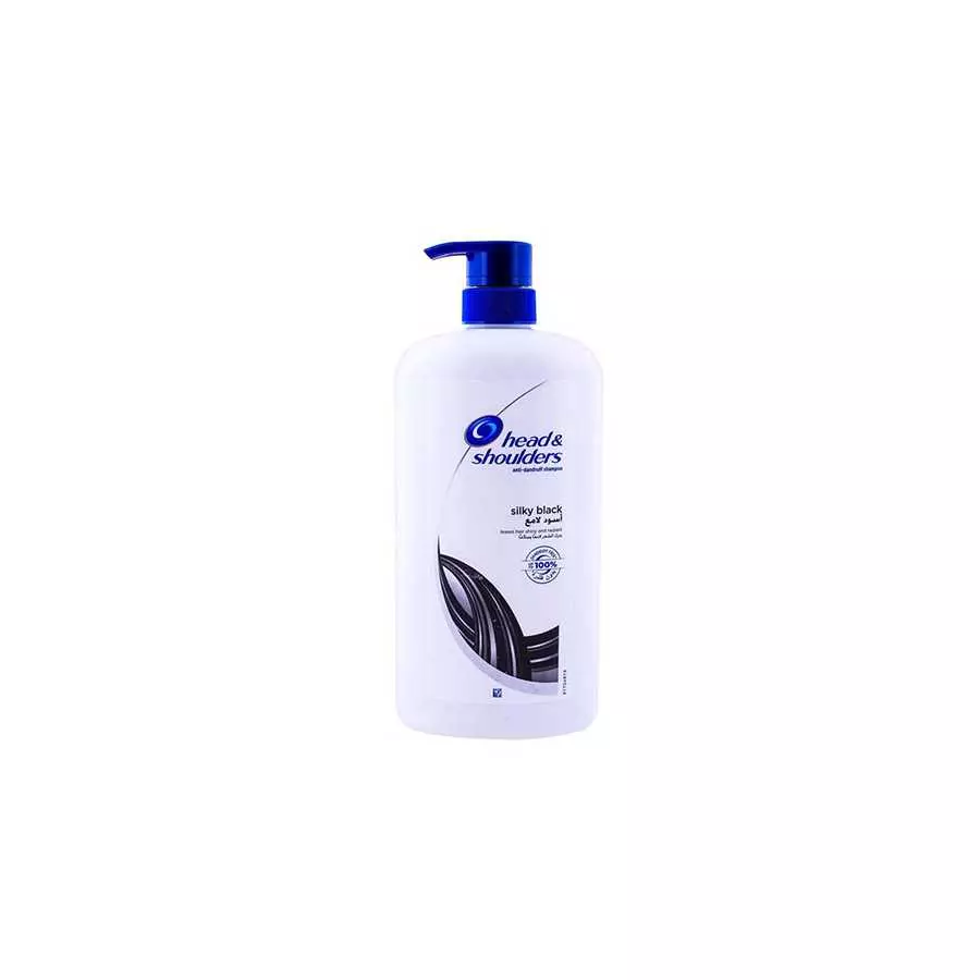 Head And Shoulders Charcoal Detox Silky Black Hair Shampoo 1000Ml