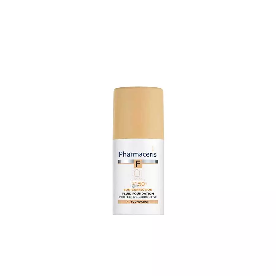 Pharmaceris F Mild Fluid Foundation 01 Ivory Spf50+ (30ML)