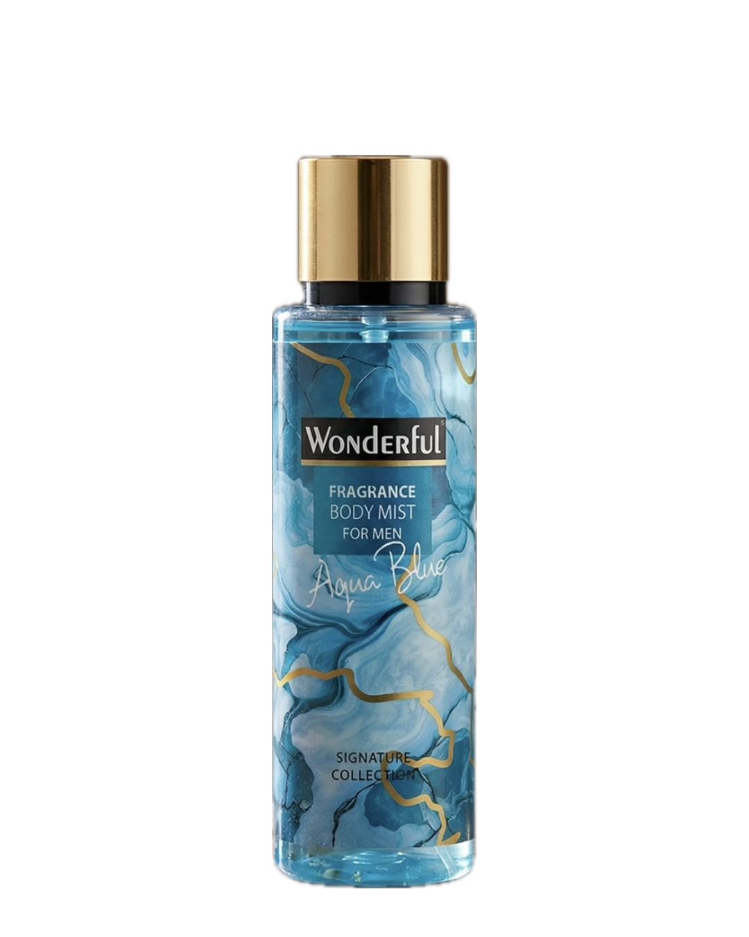  Wonderful fragrance  Body mist  - aqua Blue 