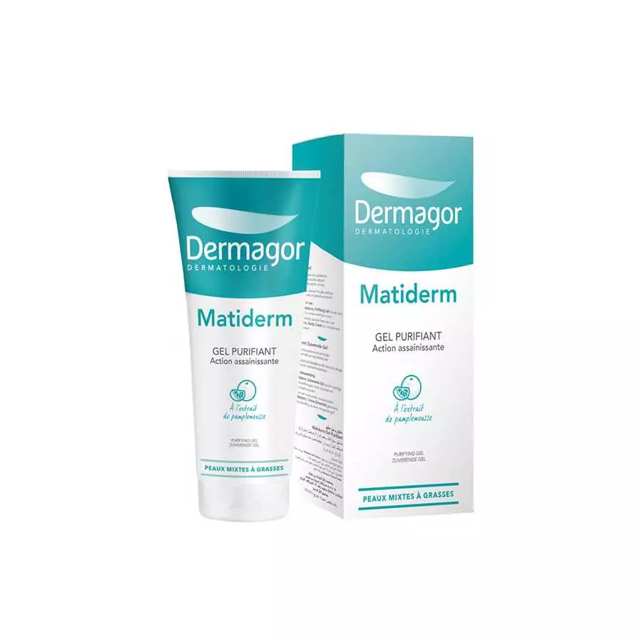 Dermagor Matiderm Purifying Facial Gel 200ML