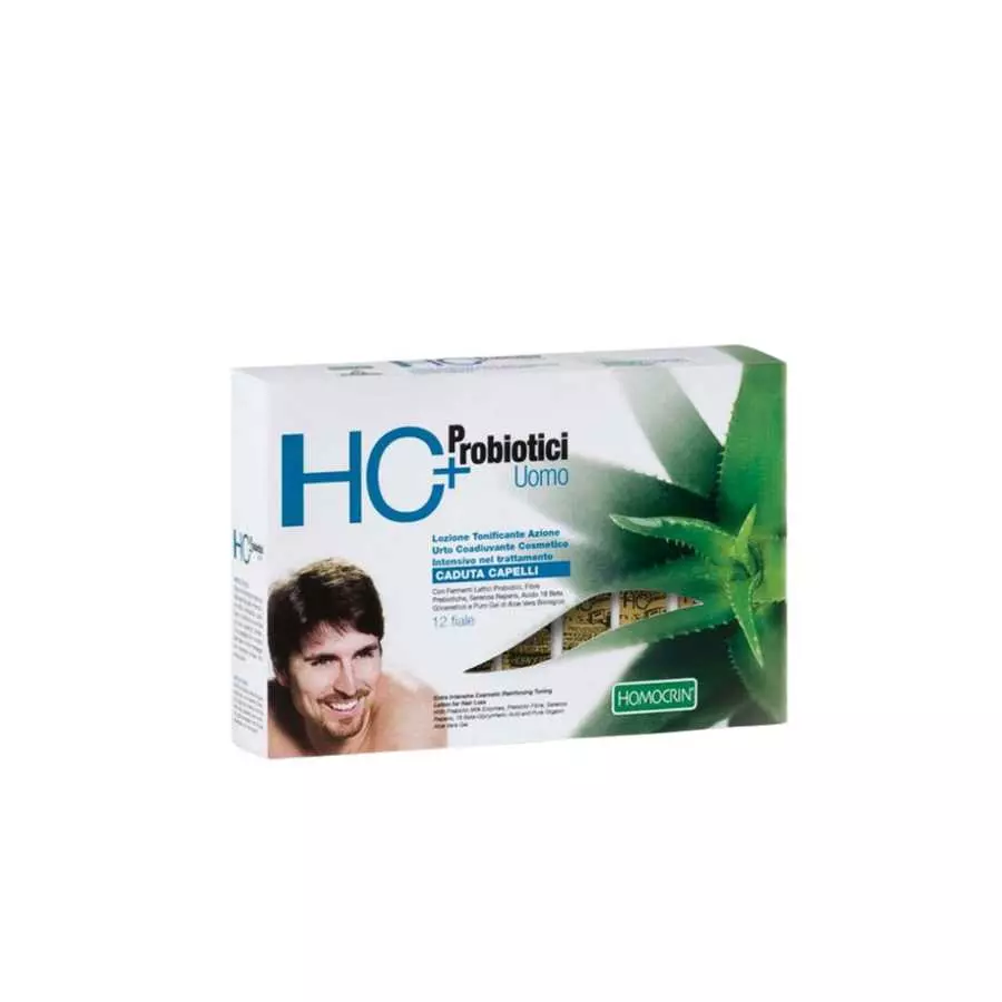 Hc+ Probiotics Anti-Hair Loss Vials For Men 12Vials