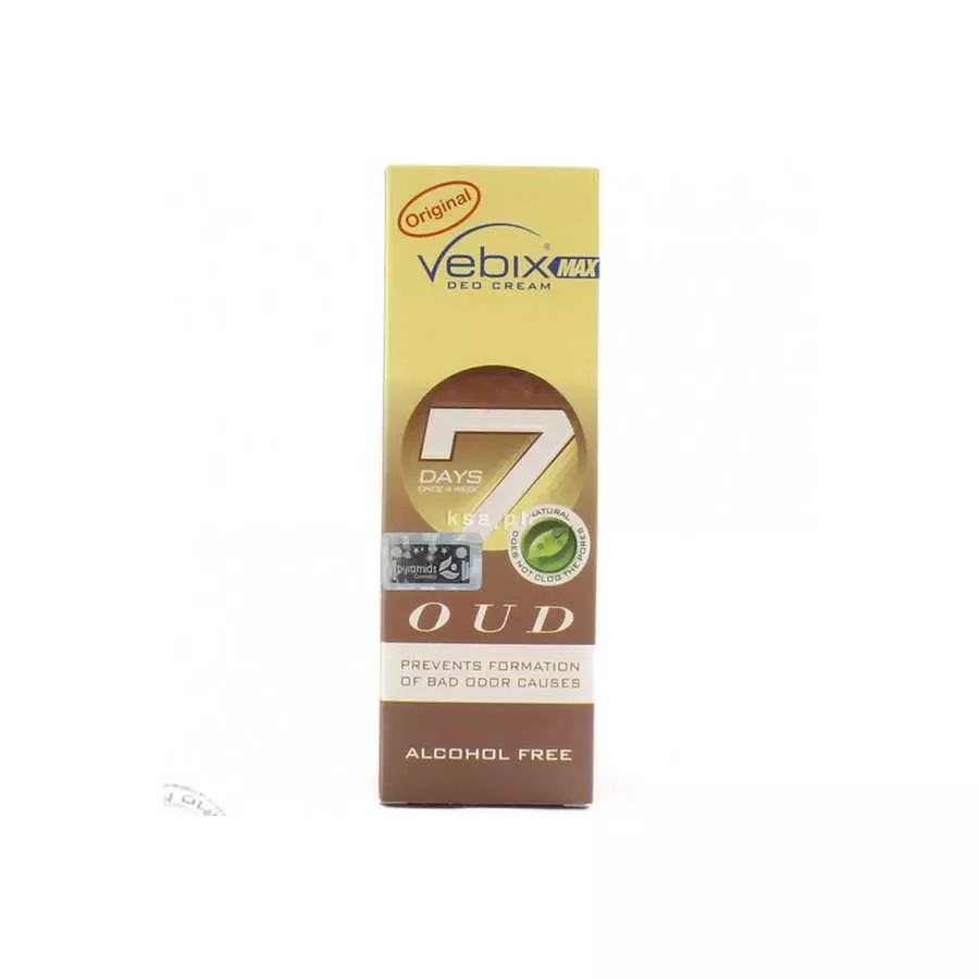 Vebix Deo Cream Oud 25ML