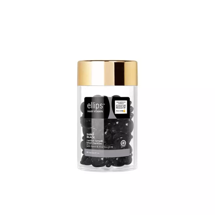 Ellips Shiny Black Hair Vitamins 50 Capsules