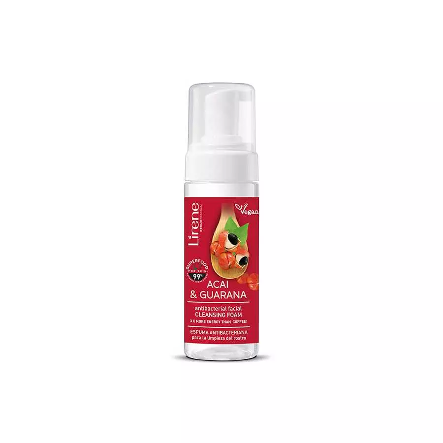 Lirene Cleansing Foam Acai And Guarana 150Ml