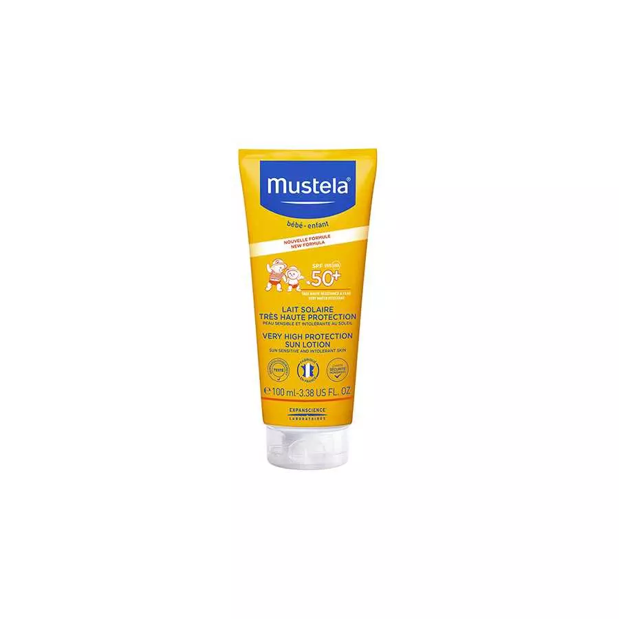 Mustela Very High Protection Sun Lotion Spf 50+, 100Ml