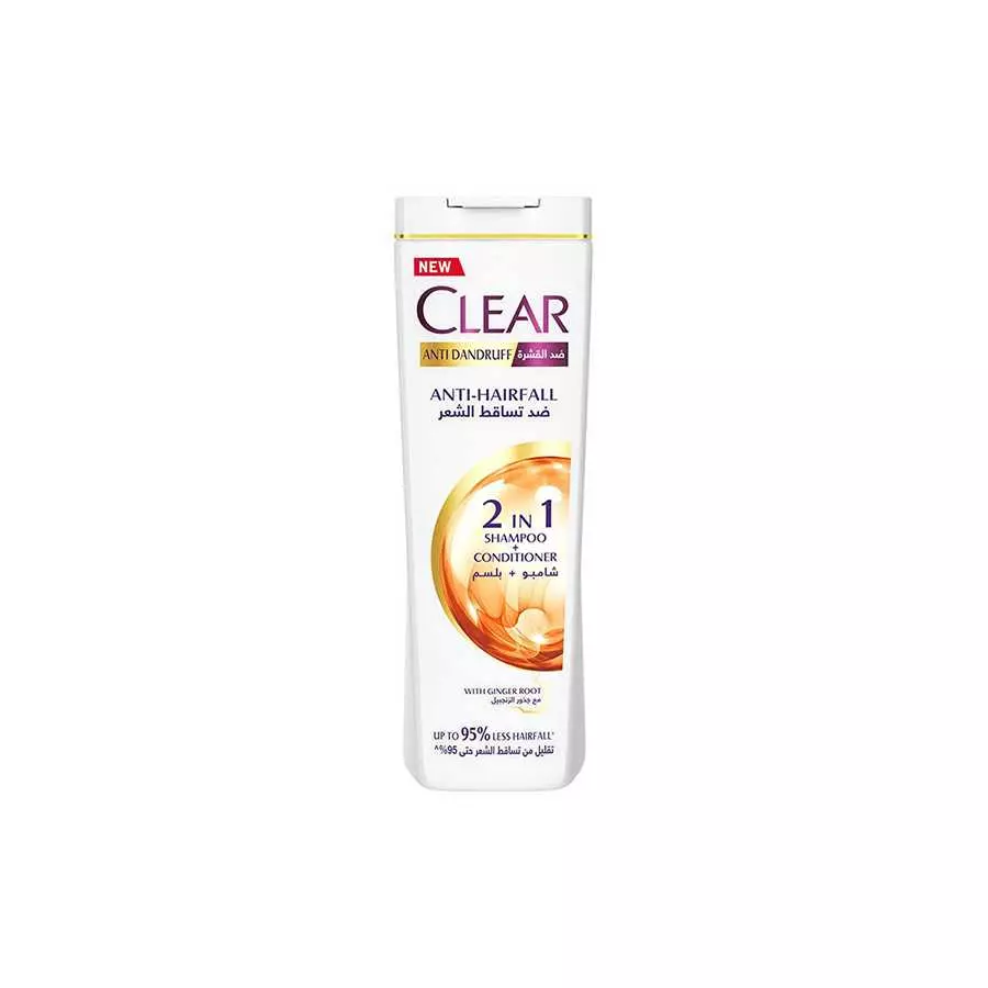 Clear Shampoo Anti Dandruff 2 In 1 Hair Fall Defence 360Ml