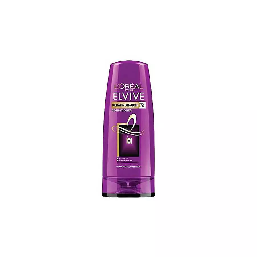 Loreal Elvive Keratin Straight Conditioner 200Ml