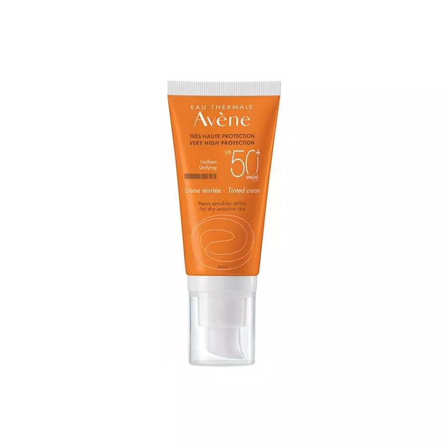 Avene Sunblock Tinted Cream Spf 50+ (40Ml).