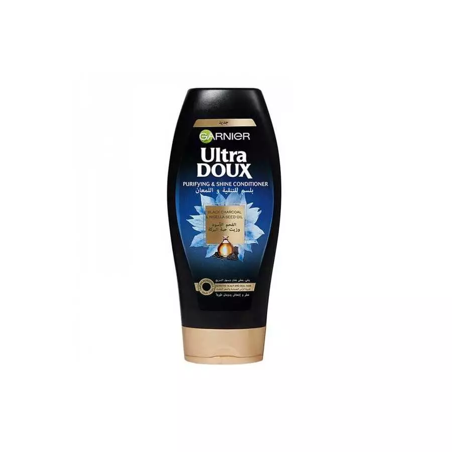 Garnier Ultra Doux Purifying & Shine Conditioner Charcoal 400ML