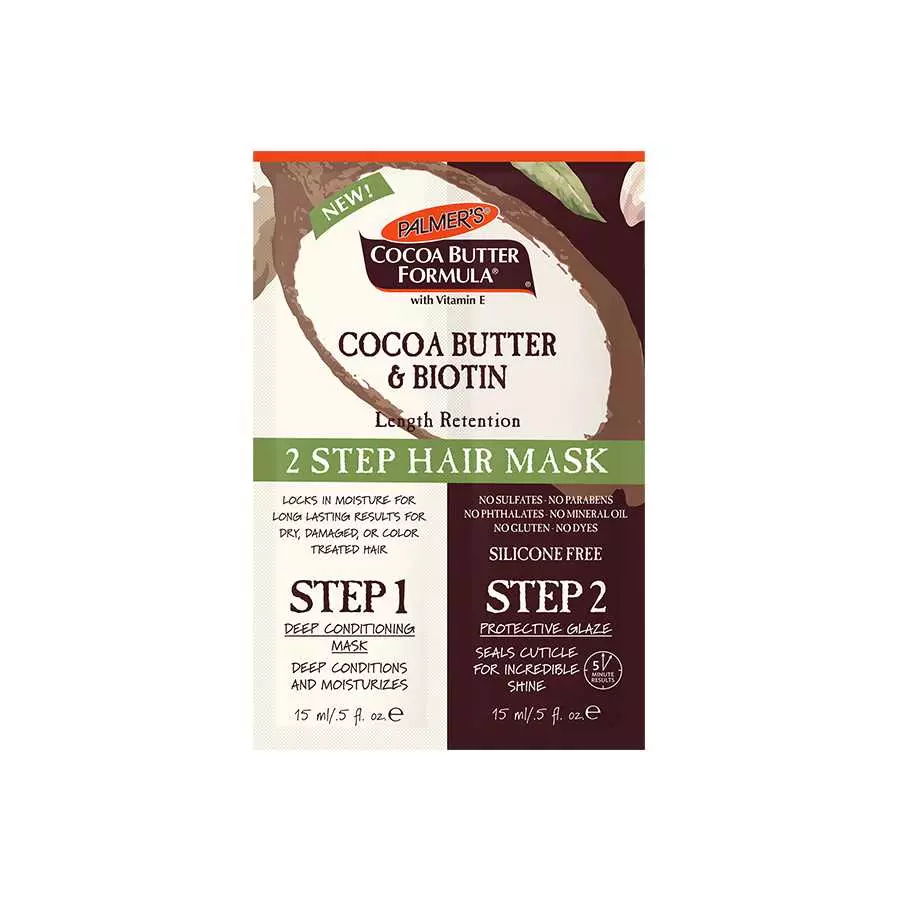 Palmers Cocoa Butter And Biotin 2 Step Hair Mask