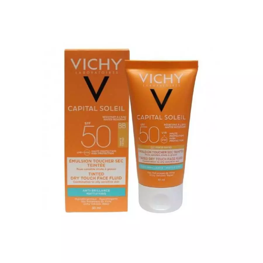 Vichy Mattifiyng Tinted Fluid Sunblock Spf50, 50Ml