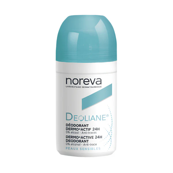 noreva deoliane deodrant roll on 24h