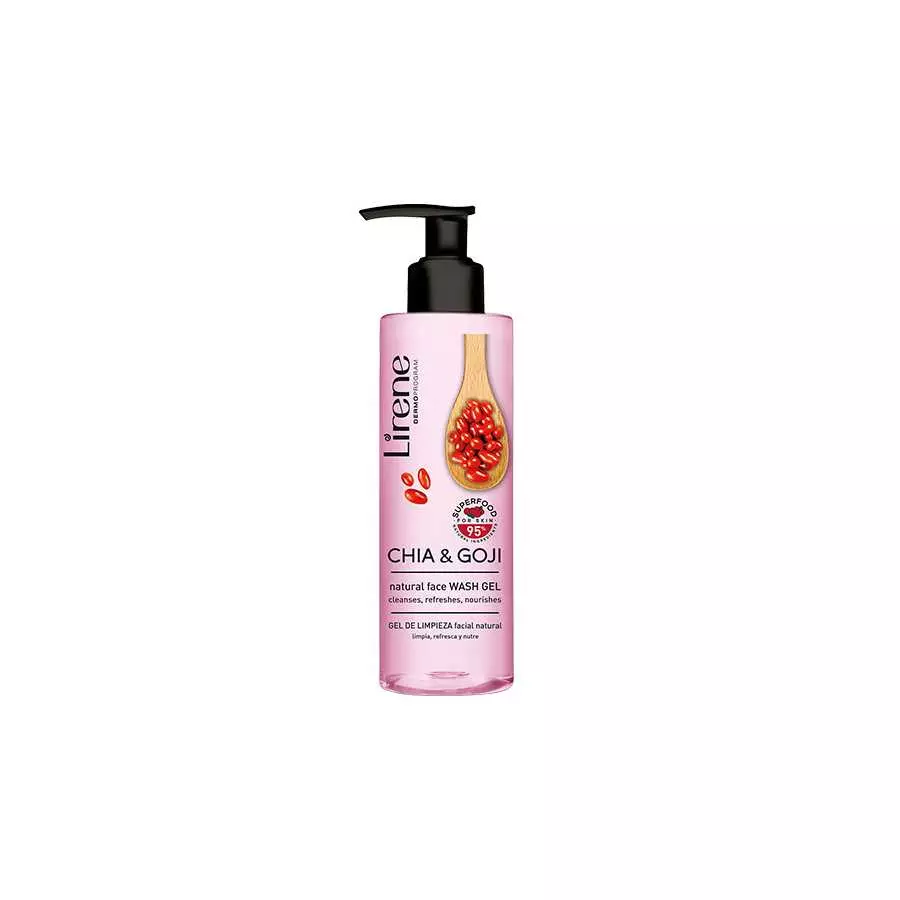 Lirene Face Wash Gel Chia And Goji 190Ml