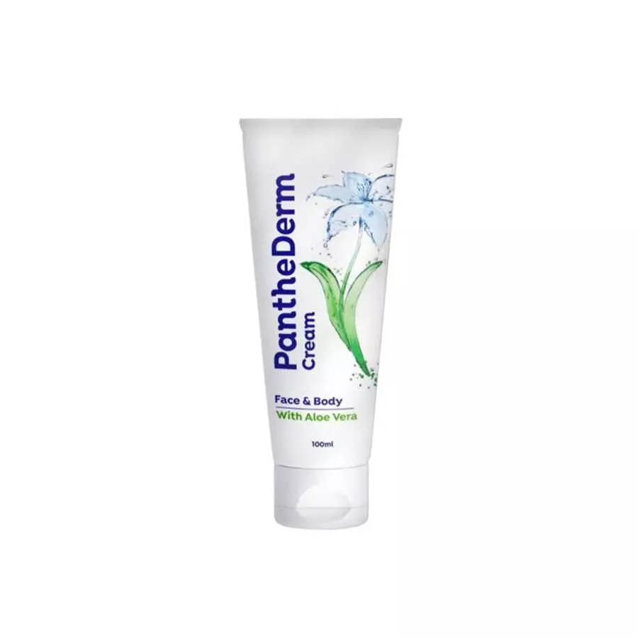 Panthederm Face & Body Moisturizer Cream 100Ml