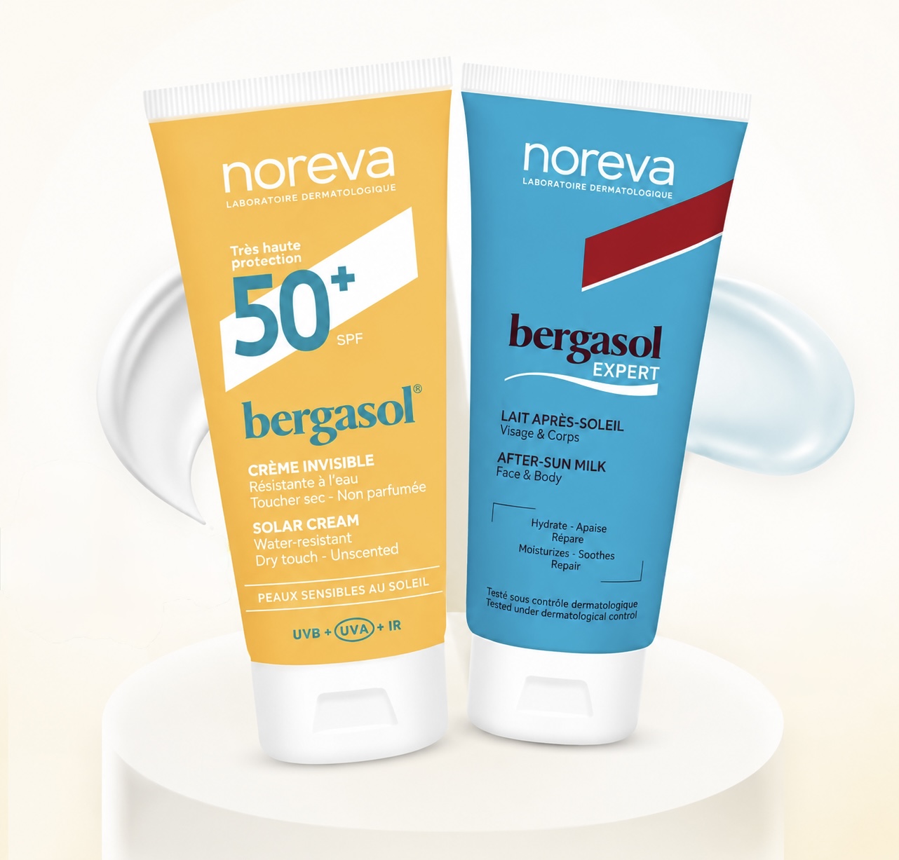 noreva Bergasol SPF 50+ & noreva Bergasol Expert After-Sun Milk offer