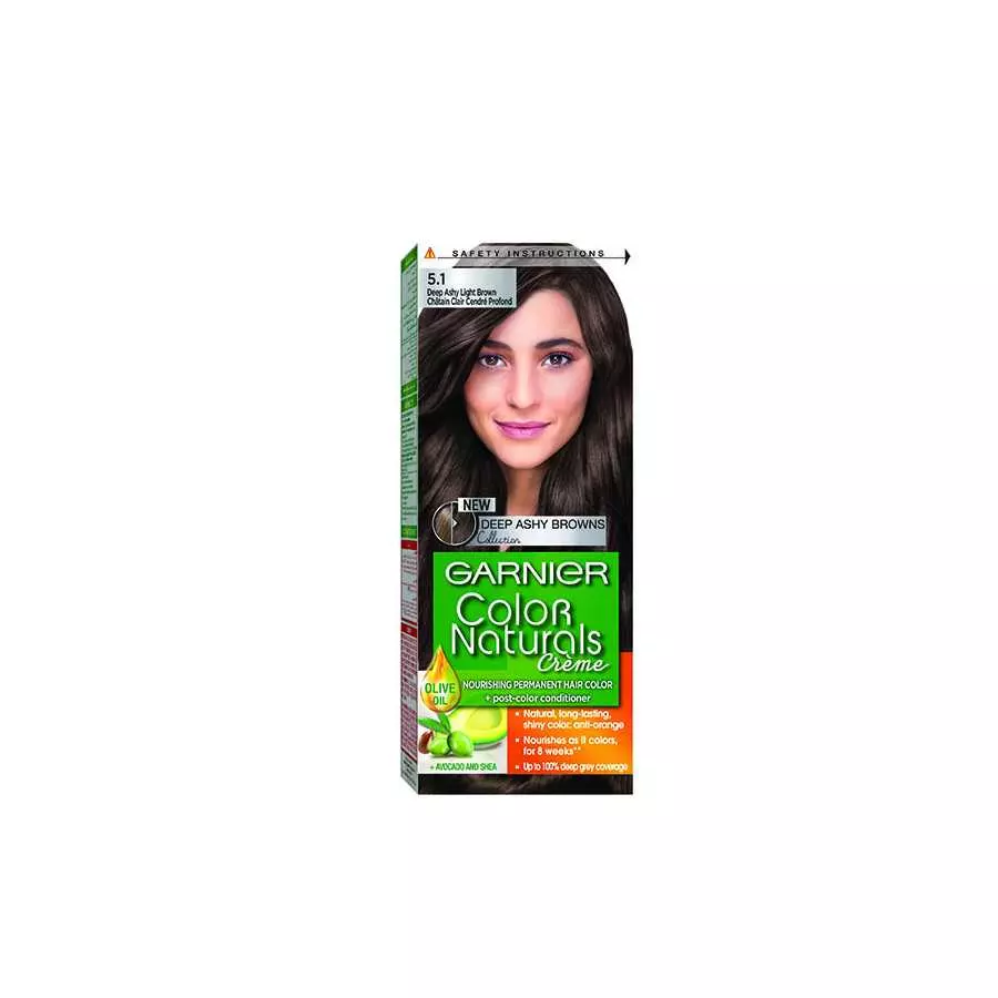 Garnier Color Naturals Light Ash Brown Color No. (5.1)