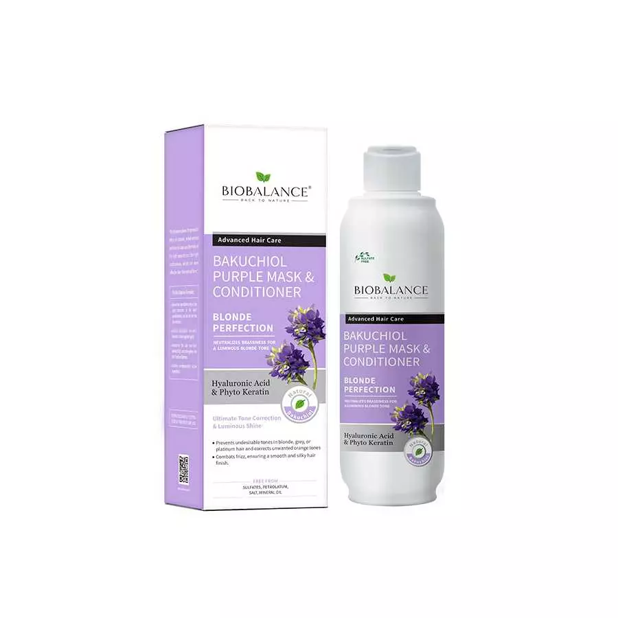 Bio Balance Bakuchiol Purple Mask & Conditioner 330Ml
