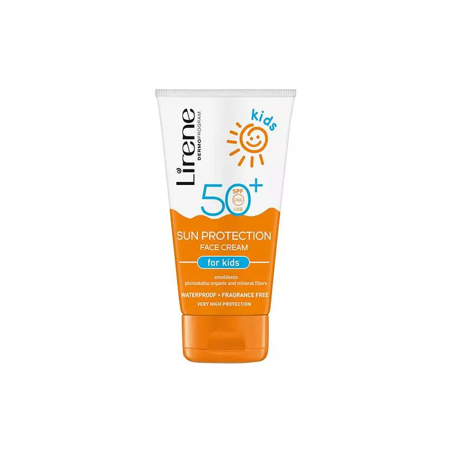 Lirene Sun Protection Face Cream For Kids Spf50+, 50Ml