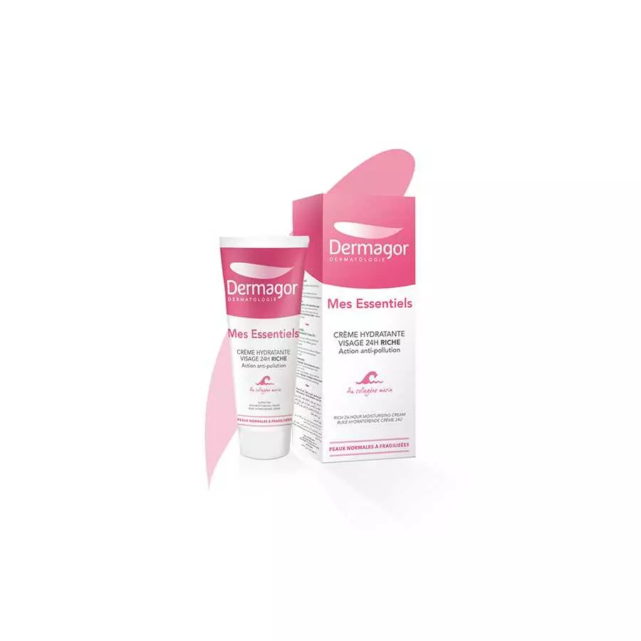 Dermagor Mes Essentiels Rich Face Moisturising Cream 24h, 40ML