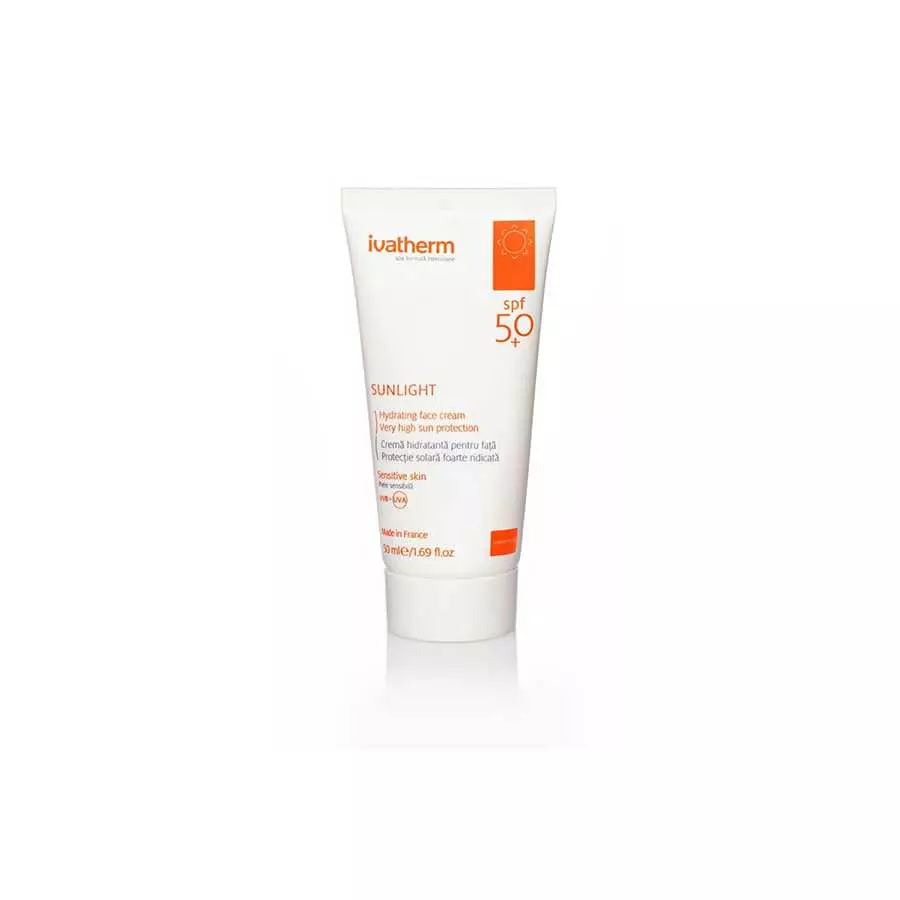 Ivatherm SunLight Hydrating Face Cream Spf50+, 50Ml