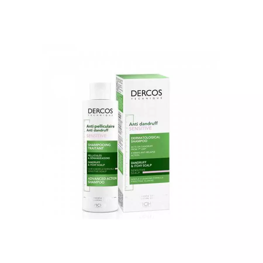 Vichy Dercos Anti-Dandruff Sensitive Scalp Shampoo 200Ml