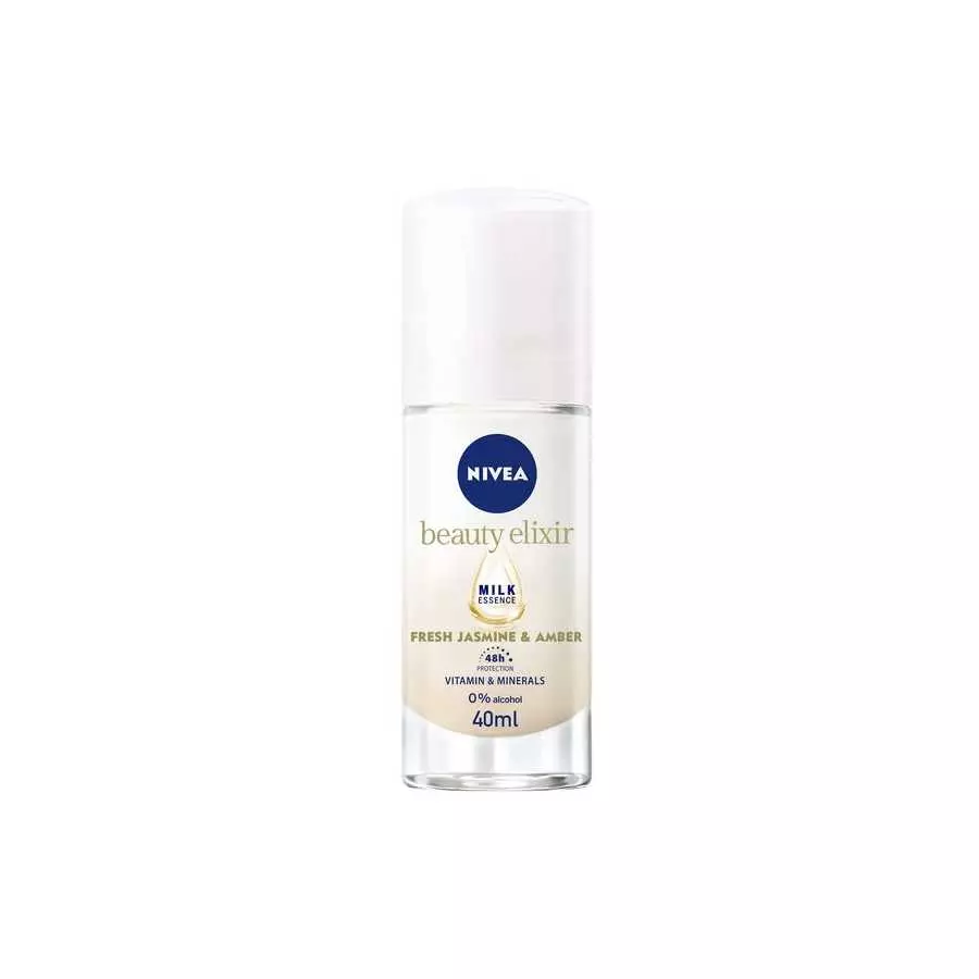 Nivea Beauty Elixir Jasmine & Amber Roll On 40ML