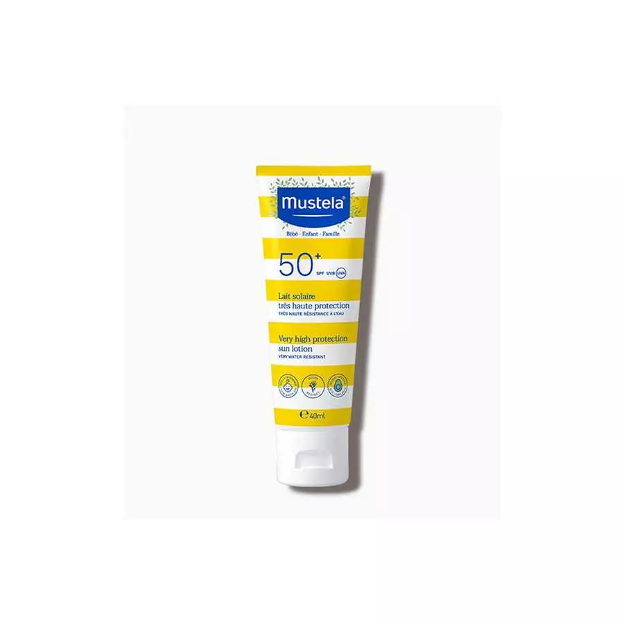 Mustela Very High Protection Sun Lotion Spf 50+, 40Ml