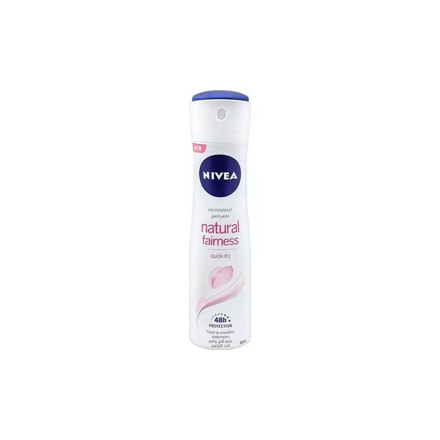 Nivea Women Natural Fairness Spray Deodorant 150Ml