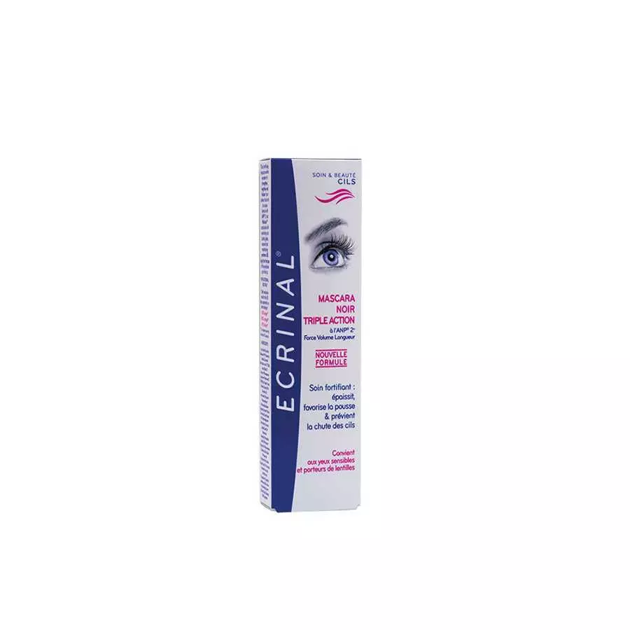 Ecrinal Triple Action Black Mascara 7.4Ml