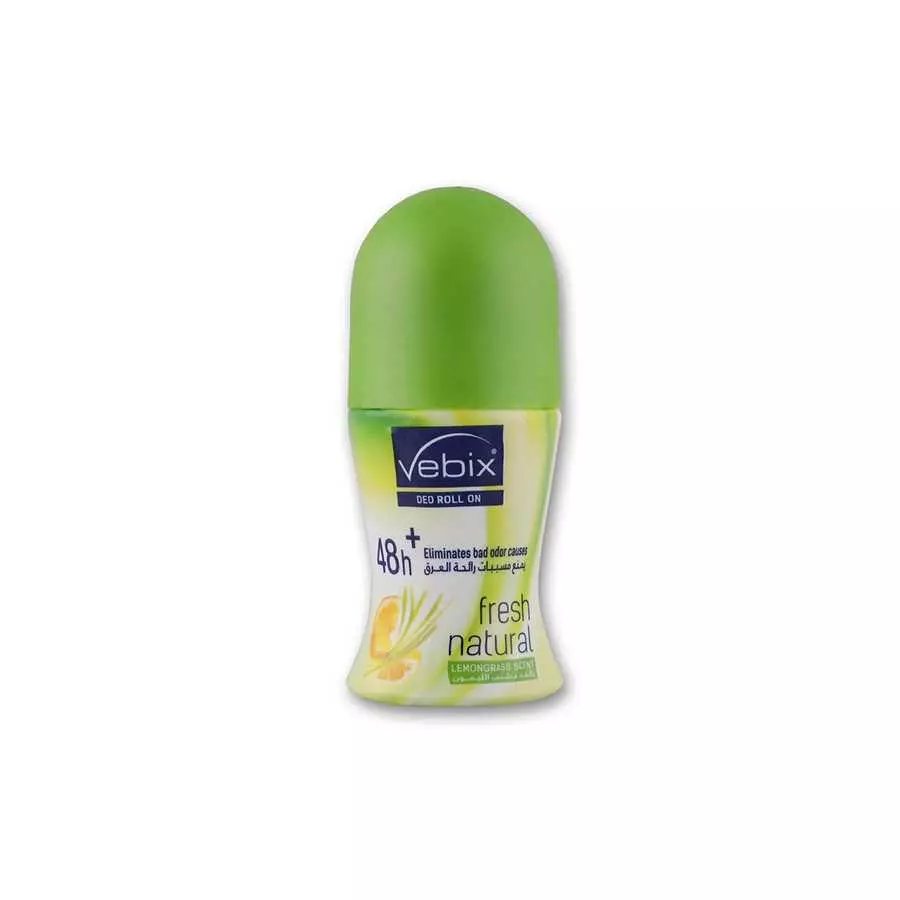 Vebix Deodorant Roll On Fresh Natural 50Ml