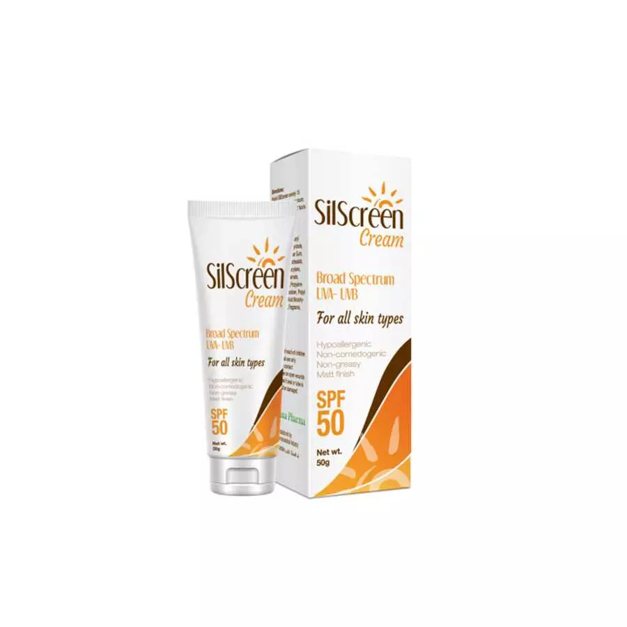 Silscreen Sun Cream Spf50+, 50G