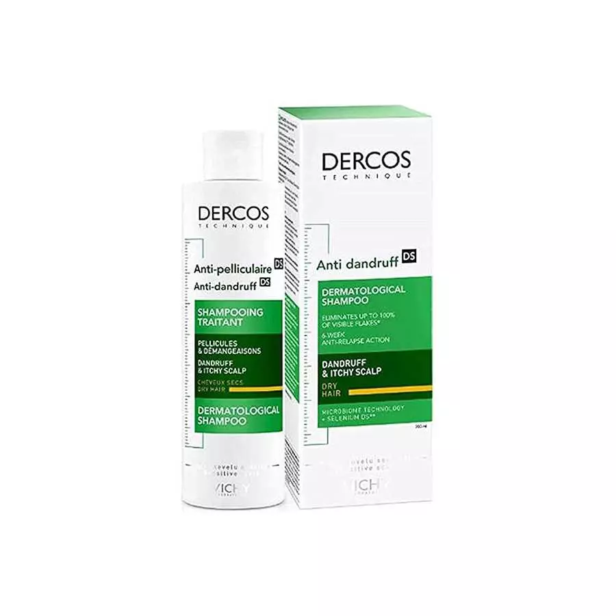 Vichy Dercos Anti Dandruff For Dry Hair Shampoo 200Ml