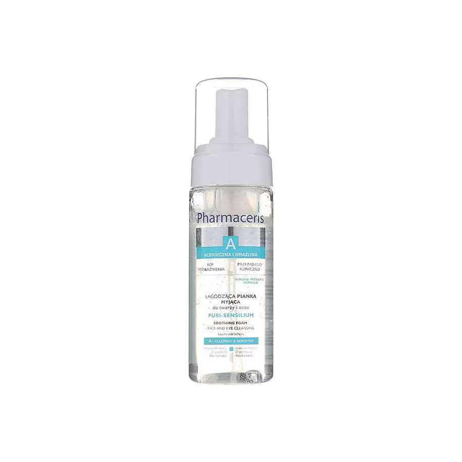 Pharmaceris A Puri-Sensilium Soothing Foam Face And Eye Cleansing 150Ml