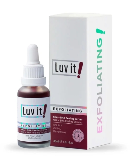 LUV IT AHA + BHA Peeling Serum EXFOLATING 30 ML 