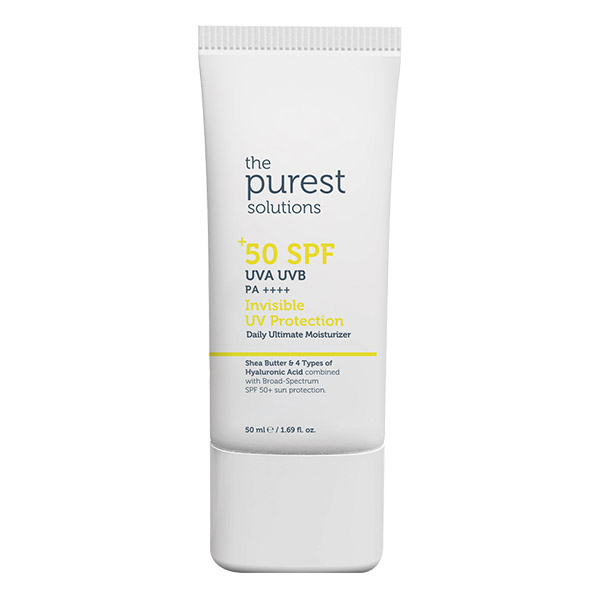 The Purest Solutions Invisible Uv Protection Intensive Moisturizer Spf50+ (50ML)