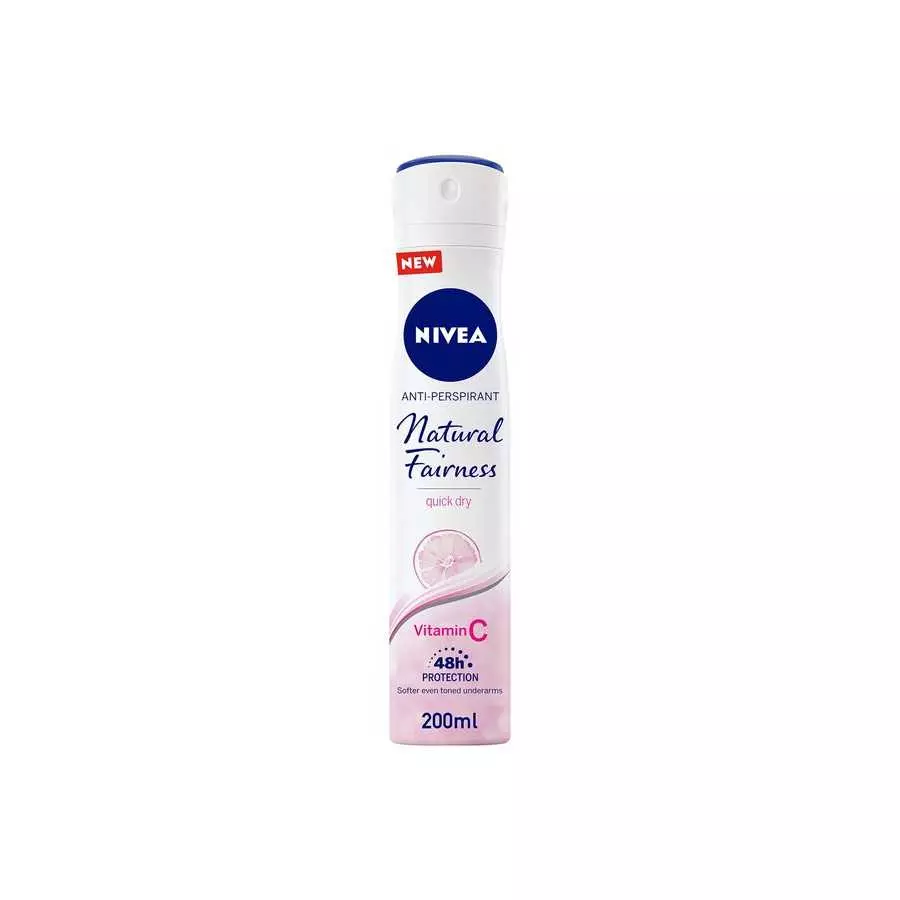 Nivea Natural Fairness Spray For Women 200ML