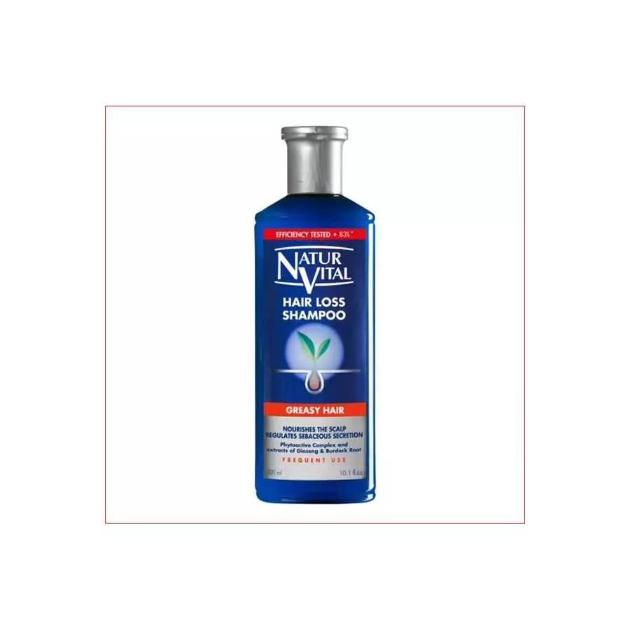 Naturvital Hair Loss Shampoo Greasy Hair 300Ml