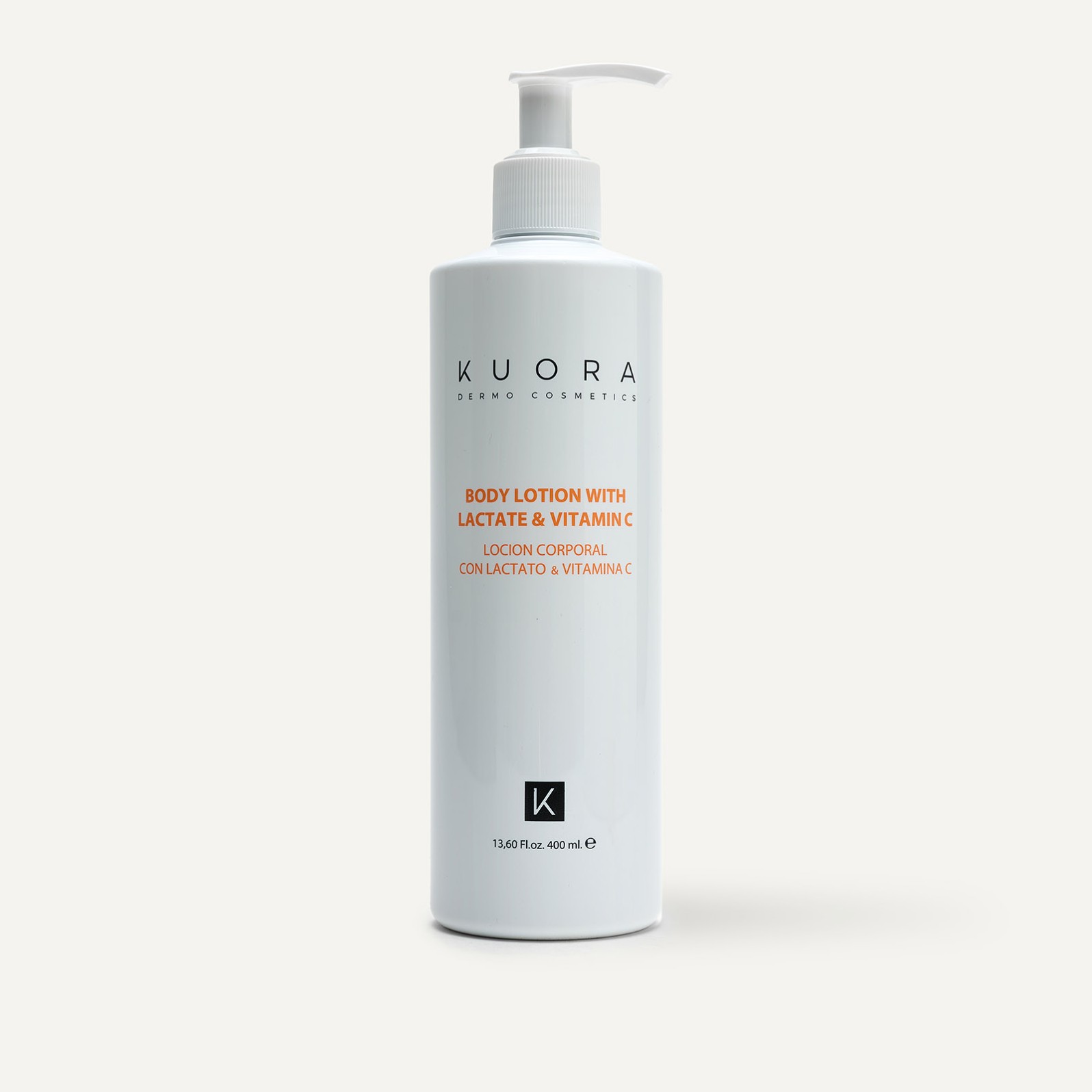 KUORA BODY LOTION WITH LACTATE & C VITAMIN 400 ML 