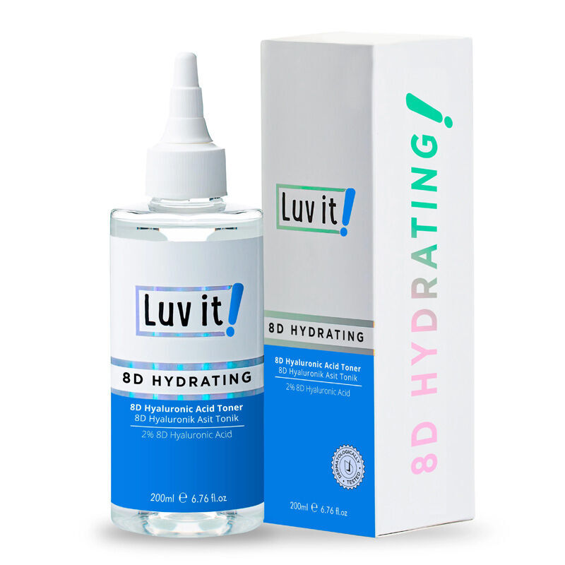 LUV IT 8D  Hyaluronic Acid Toner 8D HYDRATING