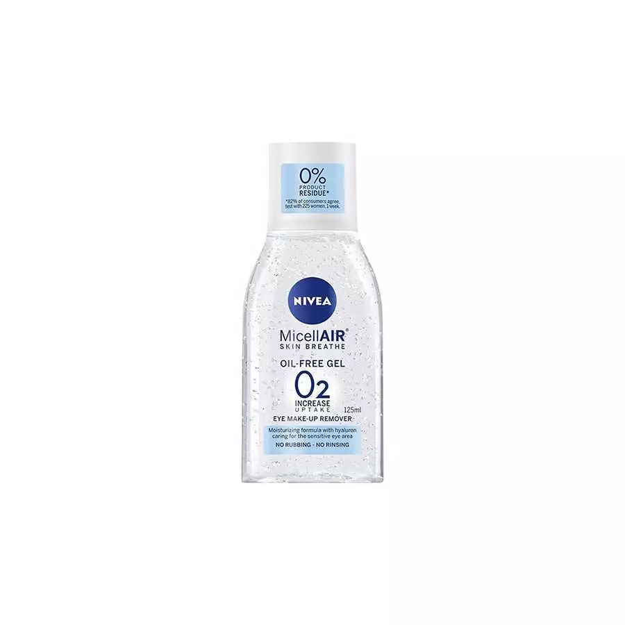 Nivea Eye MakeUp Remover Oil-Free Gel 125Ml
