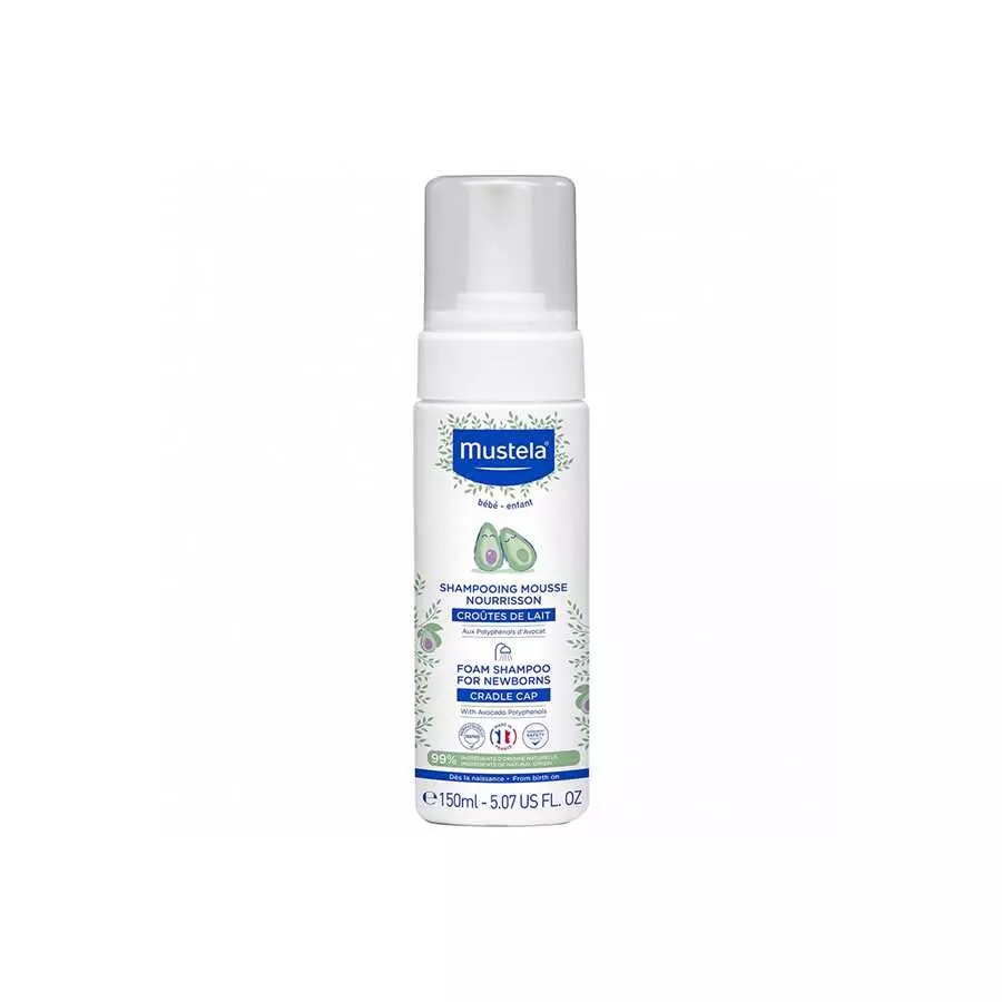 Mustela Foam Shampoo For Newborns 150Ml