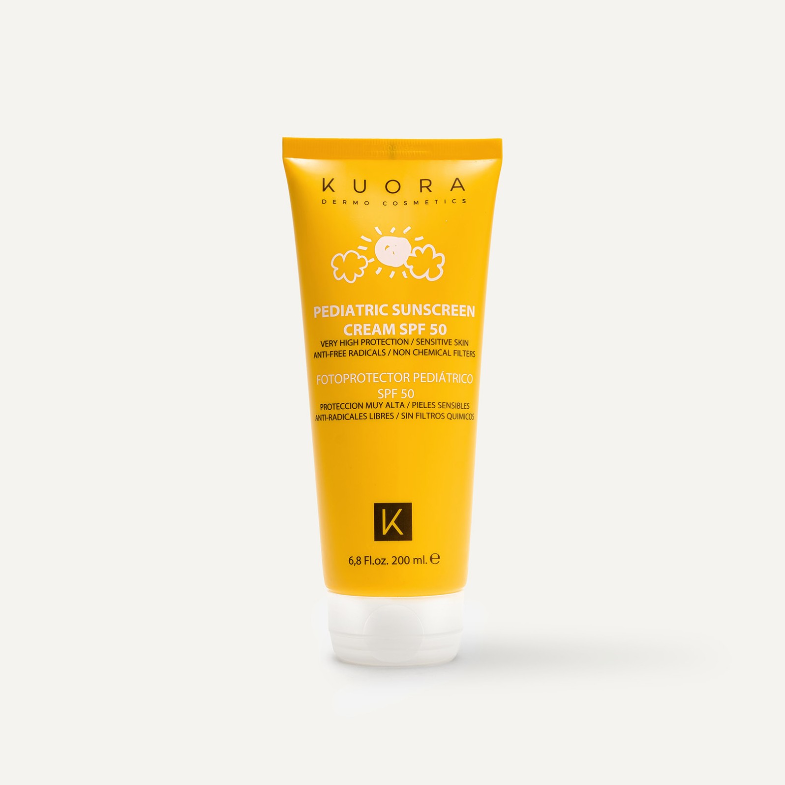KUORA PEDIATRIC SUNSCREEN SPF 50 200ML