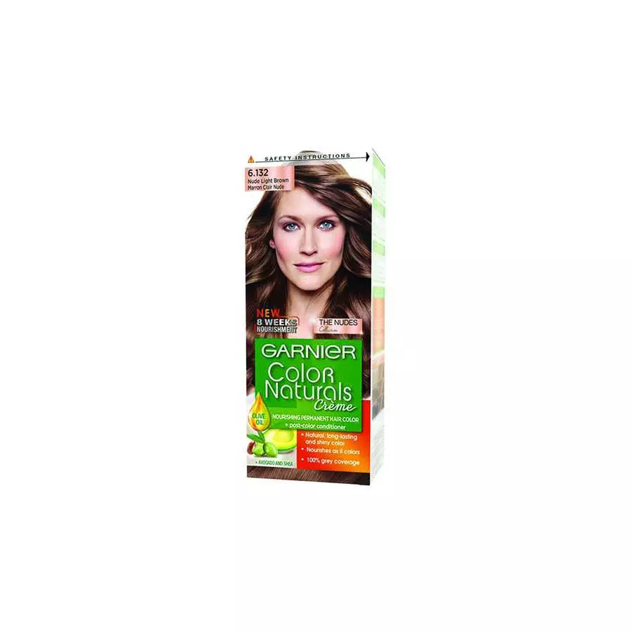 Garnier Color Naturals Nude Light Brown Color No. (6.132)